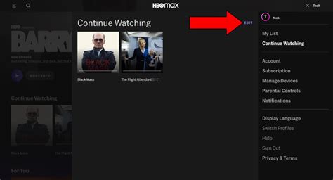 hbo max how to clear continue watching|HBO Max: Clear Your Continue Watching Or Watch History